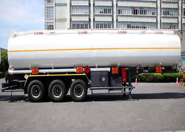 Liquefied Gas Tanker Truck Semi Trailer Capacity 36000L 3 Axles High Effective