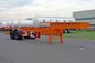 Extendable Two Axles 20 / 30ft Gooseneck Container Semi Trailer Chassis