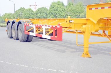 Steel Tank Container Trailer Chassis / 40 ft Gooseneck Trailer 3 Axles